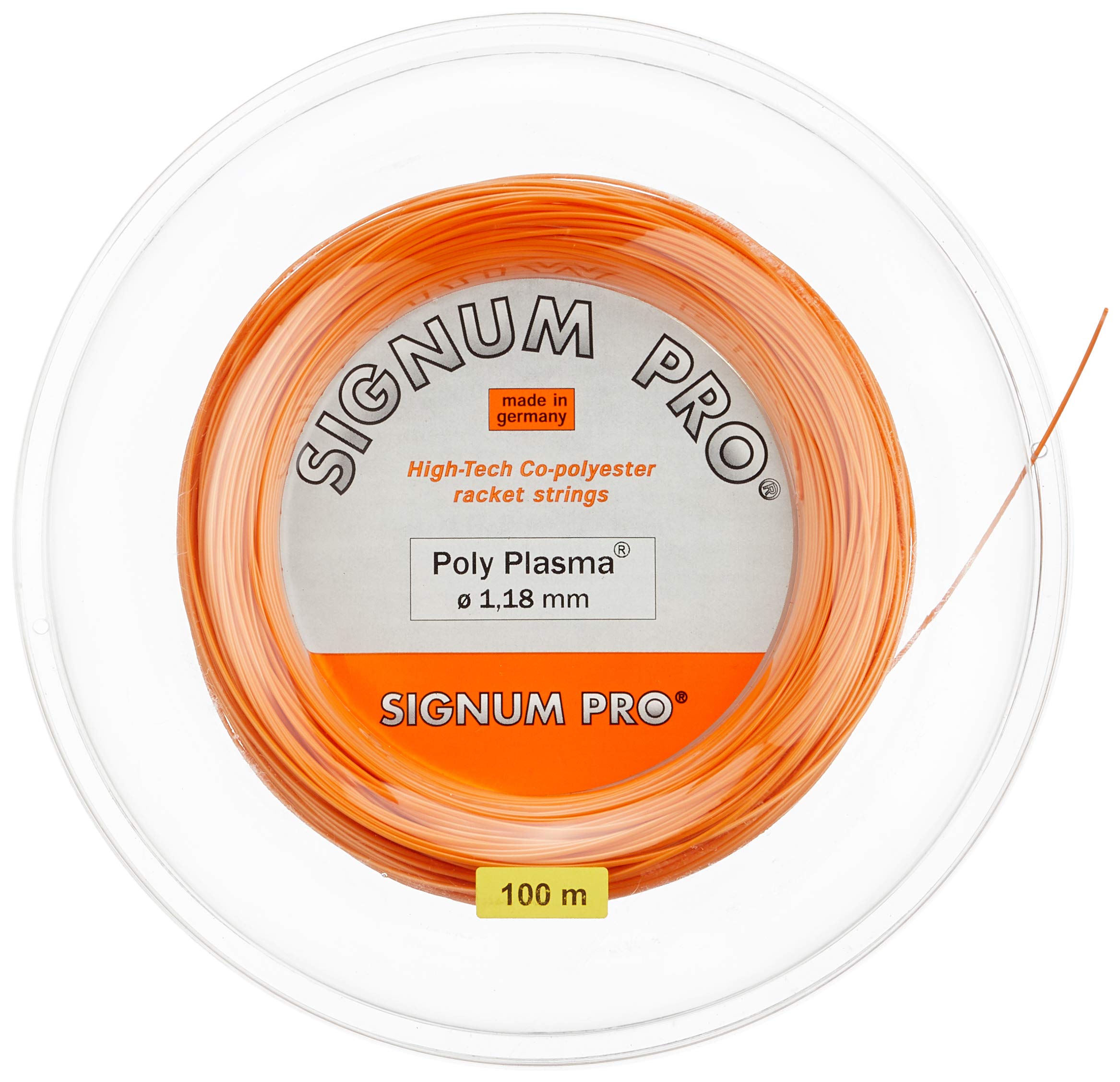 Signum Pro Poly Plasma String Reel - Orange, 1.18 Mm/100 M